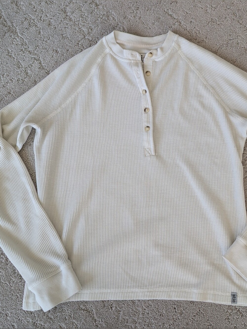 Stio Waffle Henley, Sz S, EUC